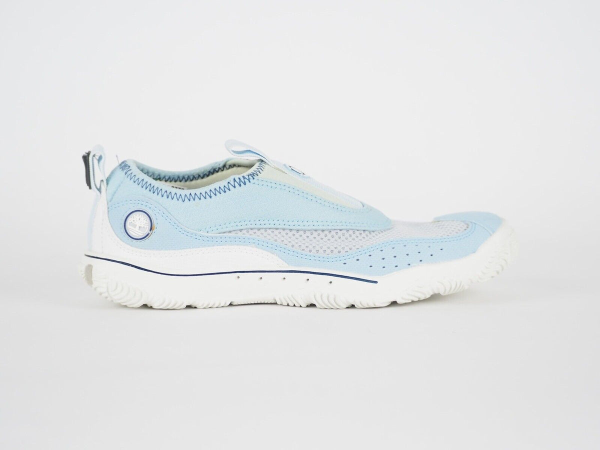 Womens Timberland Tide Line 23650 Blue Textile Slip On Active Trainers - London Top Style