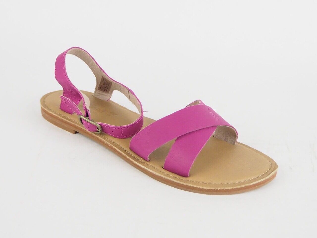 Womens Timberland EK Sheafe ANK 8731A Leather Purple Ladies Summer Sandals