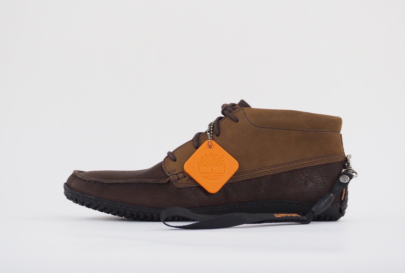 Mens Timberland Cityendur 66129 Brown Leather Walking Shoes Lace Up Chukka Boots
