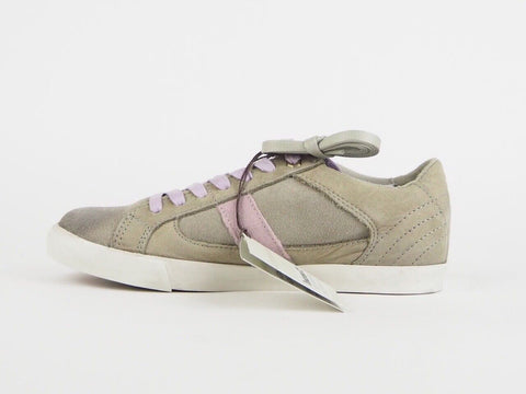 Womens Timberland Ek Glastenbury 8235B Grey Leather Lace Up Casual Oxford Shoes