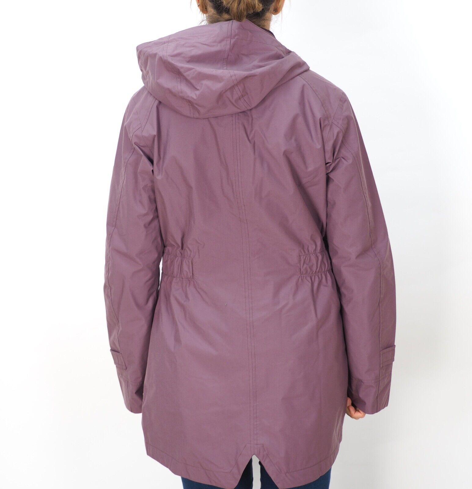 Womens Jack Wolfskin Bunda Texapore 1106091 Mulberry Casual Waterproof Coat - London Top Style