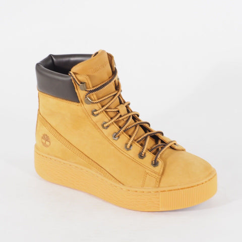 Womens Timberland Marblesea Hightop A21ZW Wheat Leather Lace Up Walking Boots