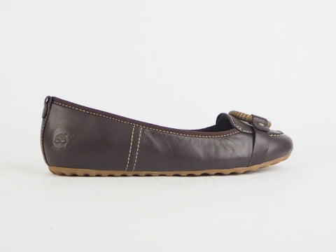 Womens Timberland Earthkeepers 62113 Brown Leather Slip On Loafers Ladies Shoes - London Top Style