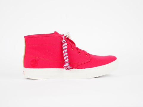 Timberland EK 2 0 Cupsole 5065R Red Canvas Casual Lace Up Boots