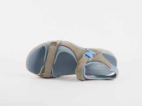 Womens Timberland Earthkeepers Jordan Pond 2 8032R Blue Leather Strap Sandals
