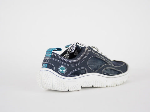 Womens Timberland Wake 58602 Navy Blue Textile Lace Up Active Walking Trainers
