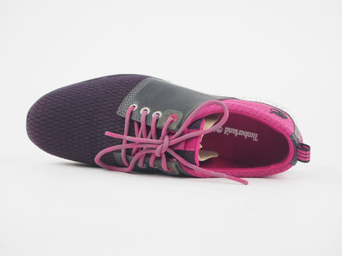 Womens Timberland Killington Oxford A15QB Grey Pink Textile Leather Trainers
