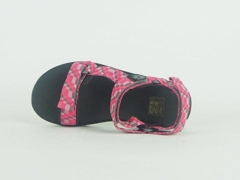Girls Jack Wolfskin Seven Seas 2 Pink Synthetic Walking Strap Sandals