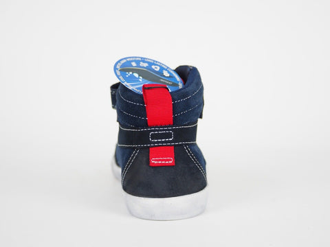 Boys Timberland Glastenbury A15H1 Blue Leather Laced Strap Chukka Boots