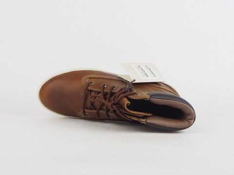 Womens Timberland Flannery 6 Inch A1B4R Brown Leather Chukka Boots