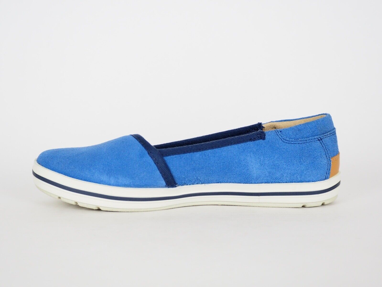 Womens Timberland EK Casco Bay 8829A Blue Suede Slip On Shoes UK 4 - London Top Style