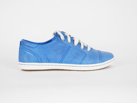 Womens Timberland EK Northprt 8039A Blue Leather Lace Up Casual Low Trainers - London Top Style