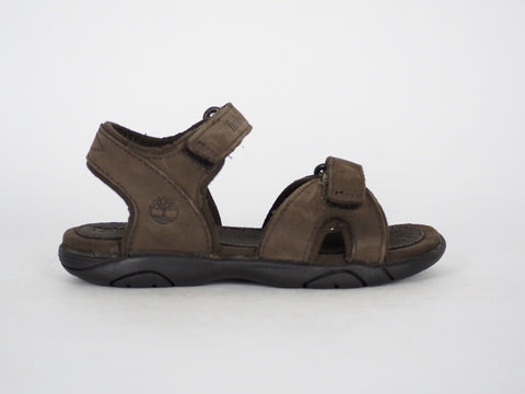 Boys Timberland 7984R Brown Leather Strappy Summer Sandals