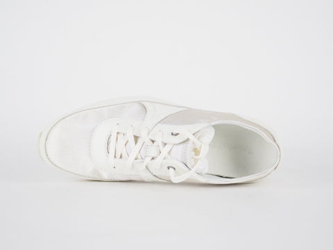 Womens Timberland Killington Park 14642 Off White Leather Fabric Laced Trainers - London Top Style