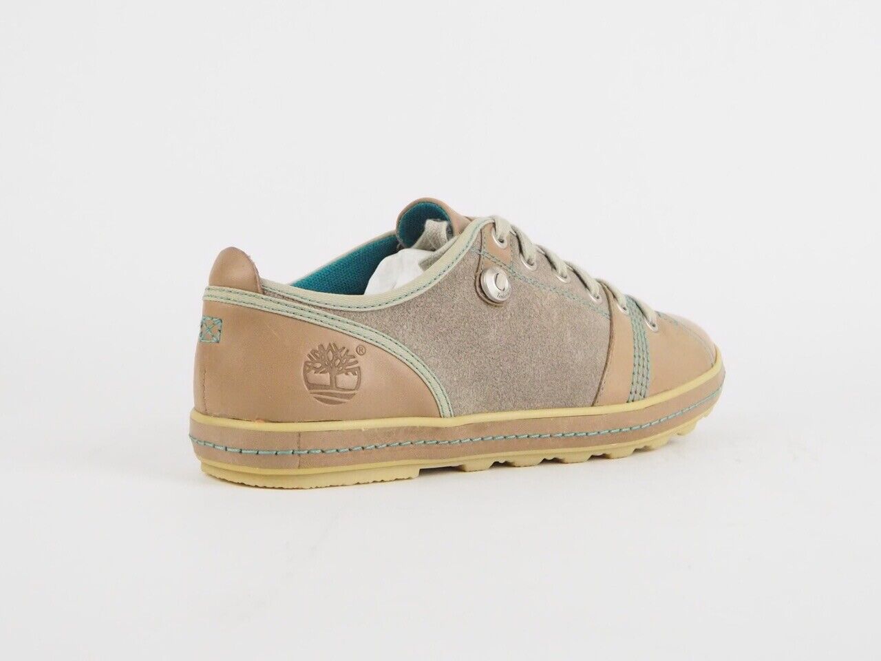 Womens Timberland Earthkeepers Faulkner OX 24695 Beige Leather Casual Shoes