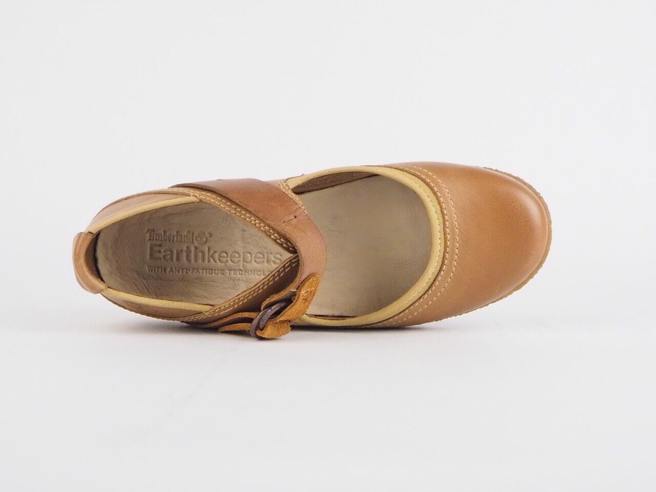 Womens Timberland Bayden MJ Brown 24643 Leather Sandals Flat Shoes