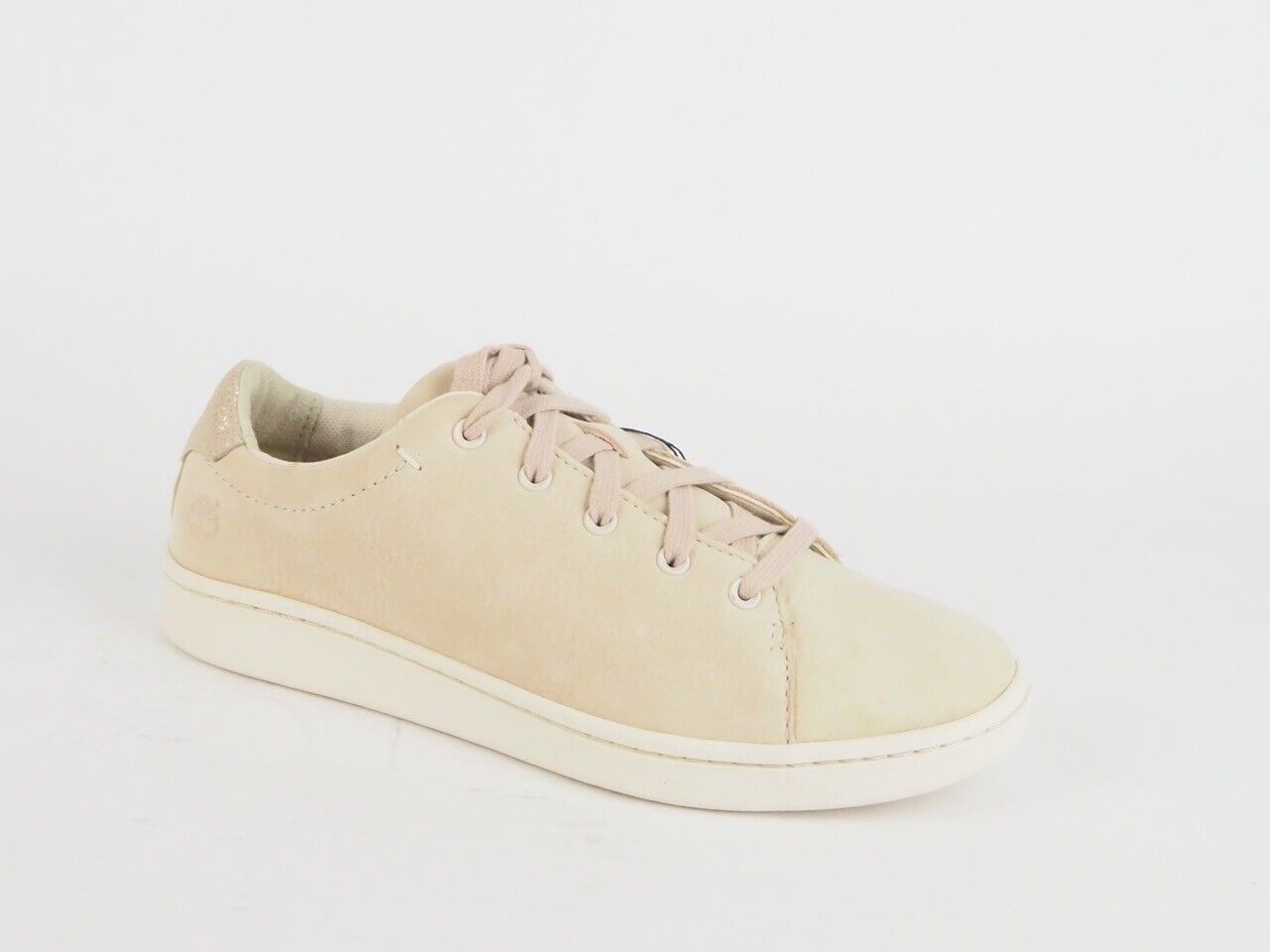 Womens Timberland Dashiell Oxford A17RT Cameo Rose Leather Casual Trainers - London Top Style