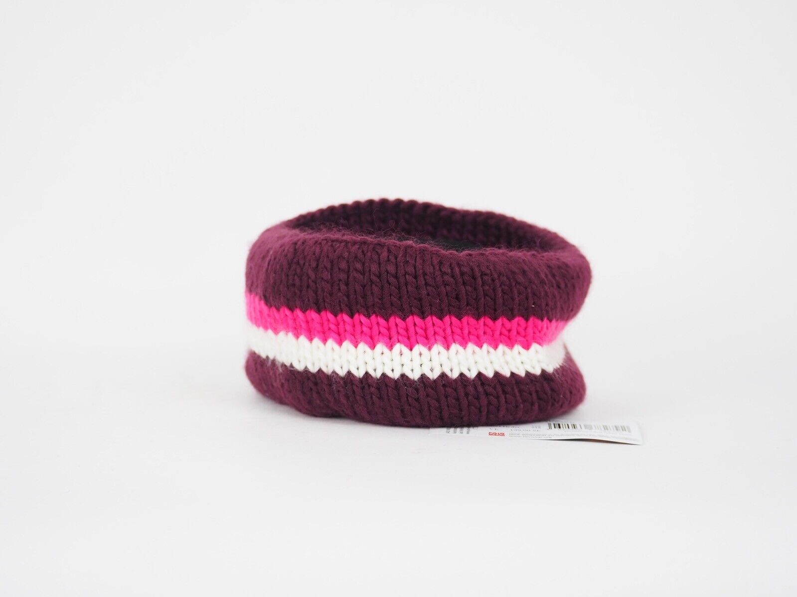 Womens Jack Wolfskin Rock 1904611 Dark Berry Knit Headband - London Top Style