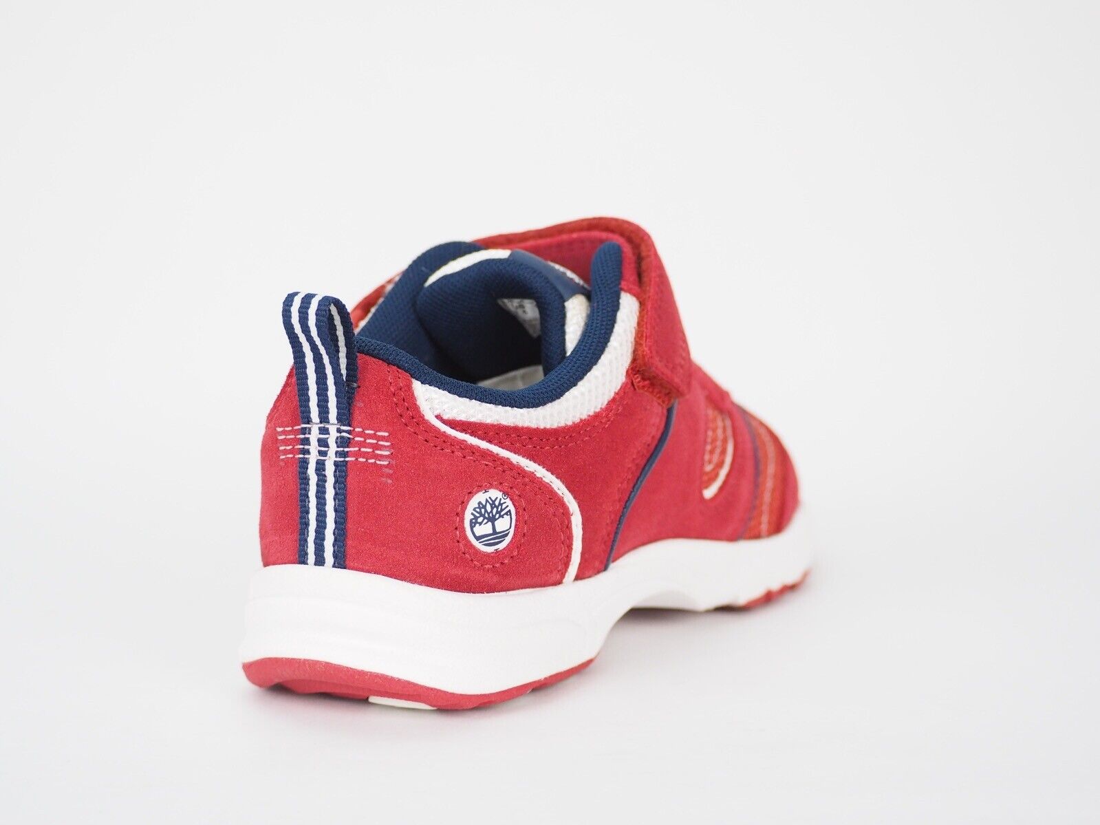 Boys Timberland Trailfinder 51772 Red Leather Casual Sports Shoes Kids Trainers - London Top Style