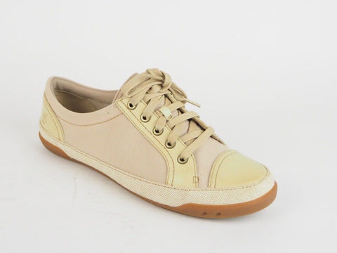 Womens Timberland Northport Oxford 3963R Beige Leather Flat Lace Casual Shoes