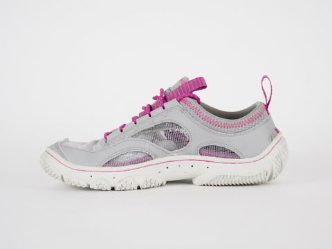 Womens Timberland Wake 58600 Grey Textile Lace Up Active Trainers - London Top Style