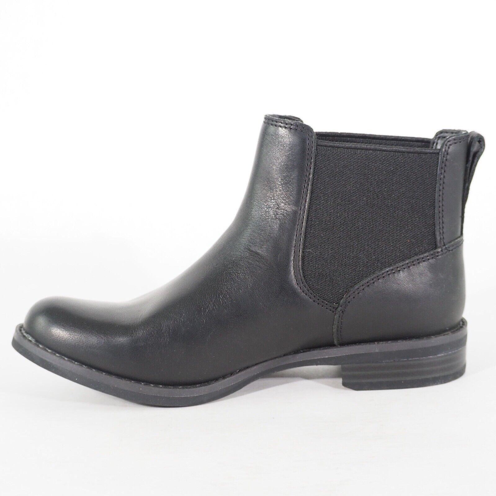 Womens Timberland Magby Chelsea A1KHL Black Leather Pull On Casual Wal London Top Style