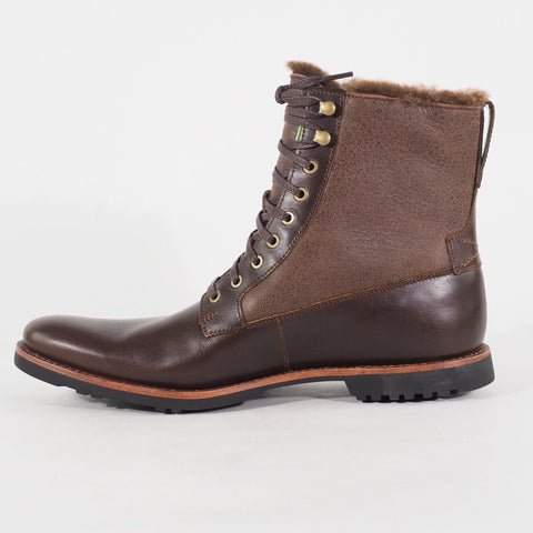 Mens Timberland Kendrick Warm Lined A1R2Z Brown Leather Lace Up Walking Boots