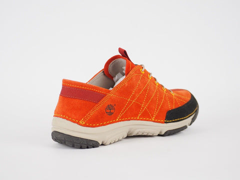 Mens Timberland EK FC Lite 5206R Orange Suede Leather Low Hiker Walking Shoes