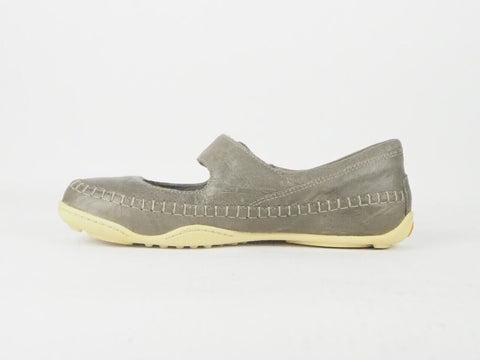Womens Timberland Barestep Mary Jane 42623 Grey Leather Flat Casual Shoes