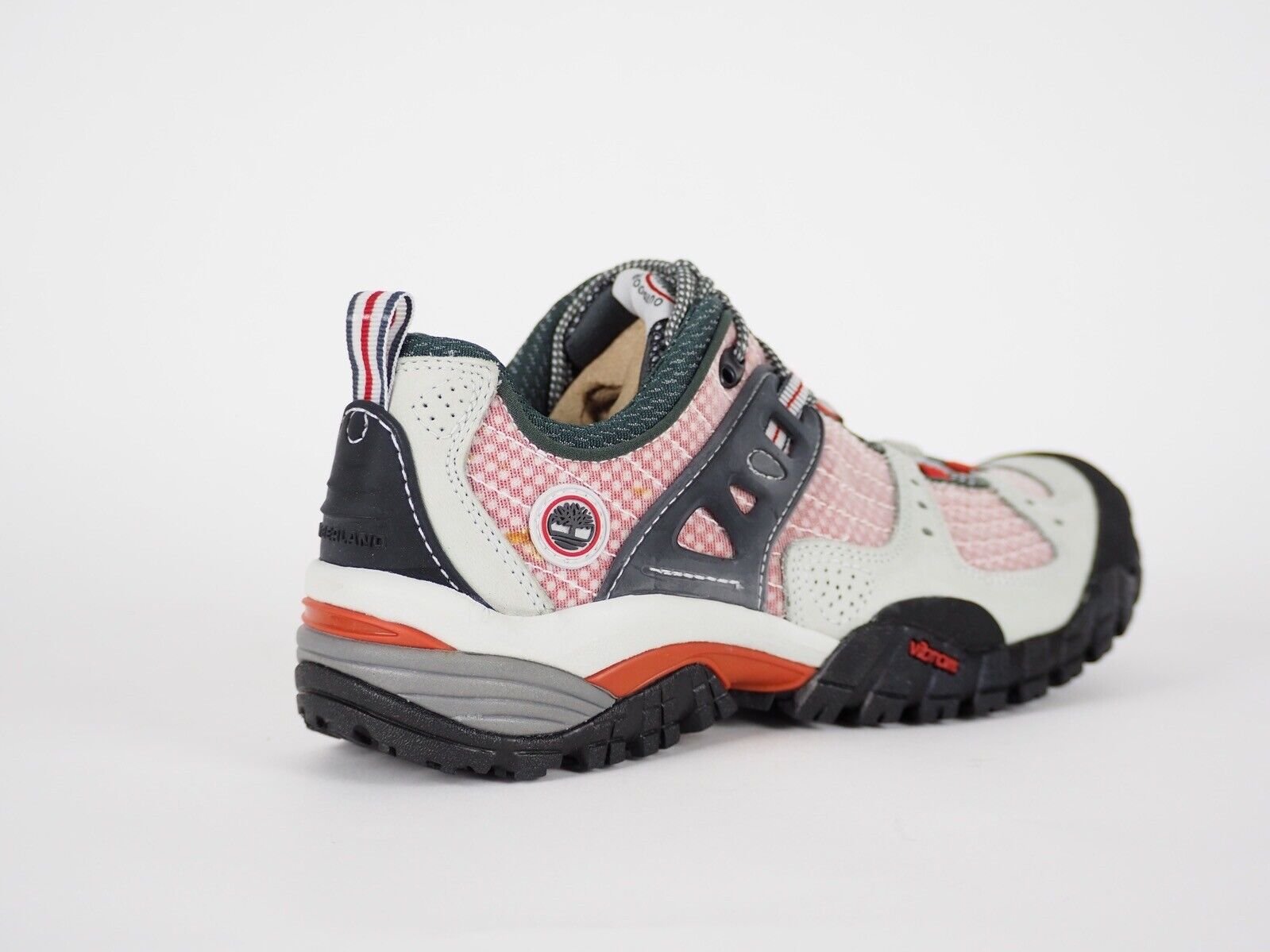Womens Timberland Trailscape 31664 Grey Leather Fabric Lace Up Walking Shoes - London Top Style