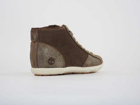 Womens Timberland EK Ballard 3724R Dark Brown Leather Light Casual Chukka Boots