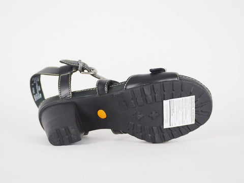 Womens Timberland Belicia 15665 Black Leather Casual Summer Strappy Sandals