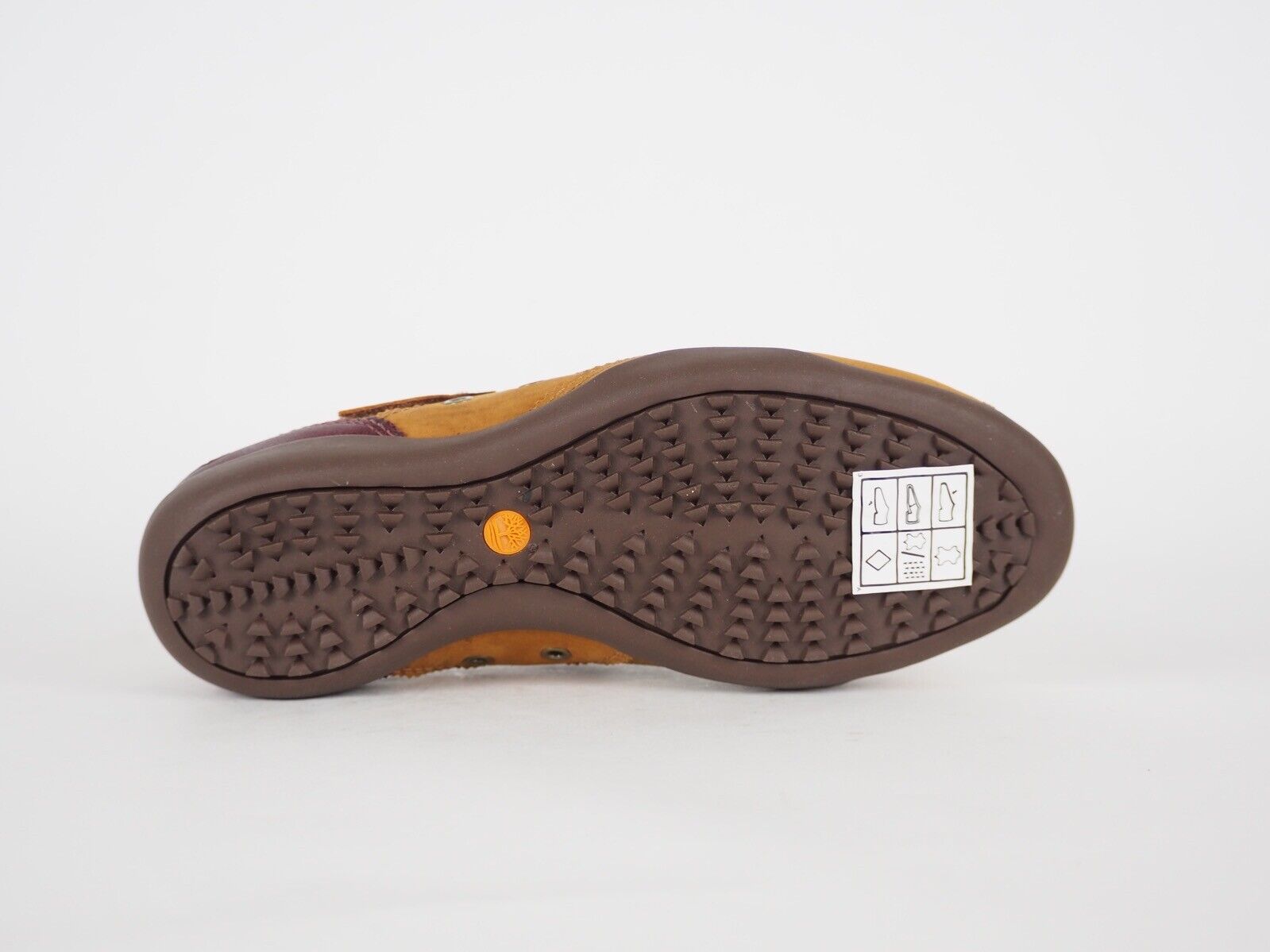 Womens Timberland Cicely Sport H&L 63393 Rust Leather Suede Strapped Trainers - London Top Style