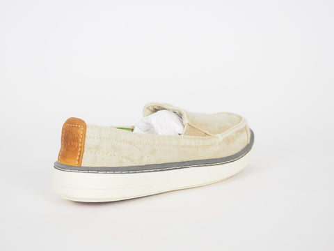 Womens Timberland EK Hookset 8433R Beige Canvas Slip On Shoes - London Top Style