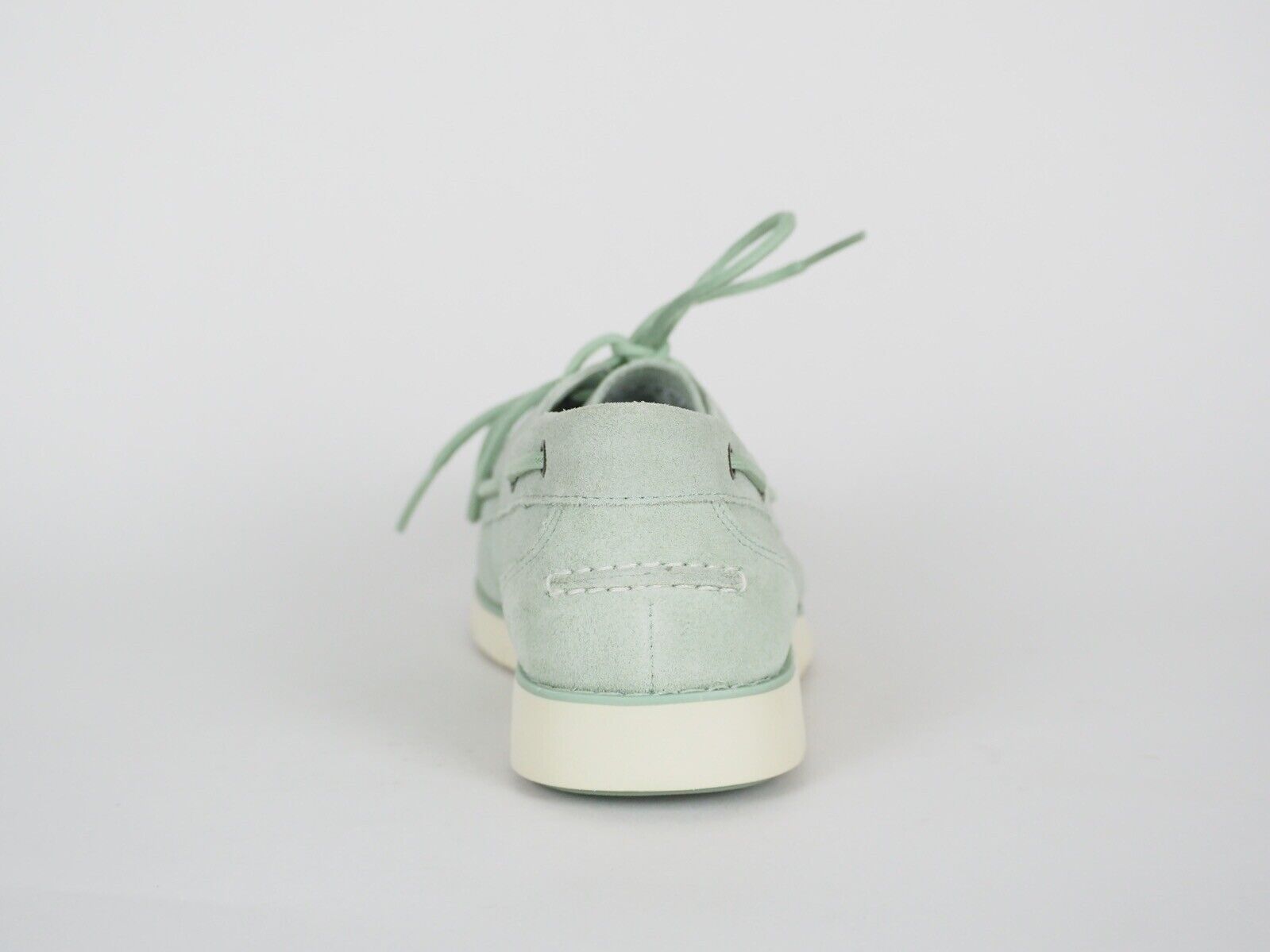 Womens Timberland Lakeville A1GDF Silt Green Suede Moccasin Boat Shoes - London Top Style
