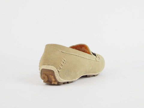 Womens Timberland Janae Loafer 37364 Beige Leather Casual Comfort Loafers