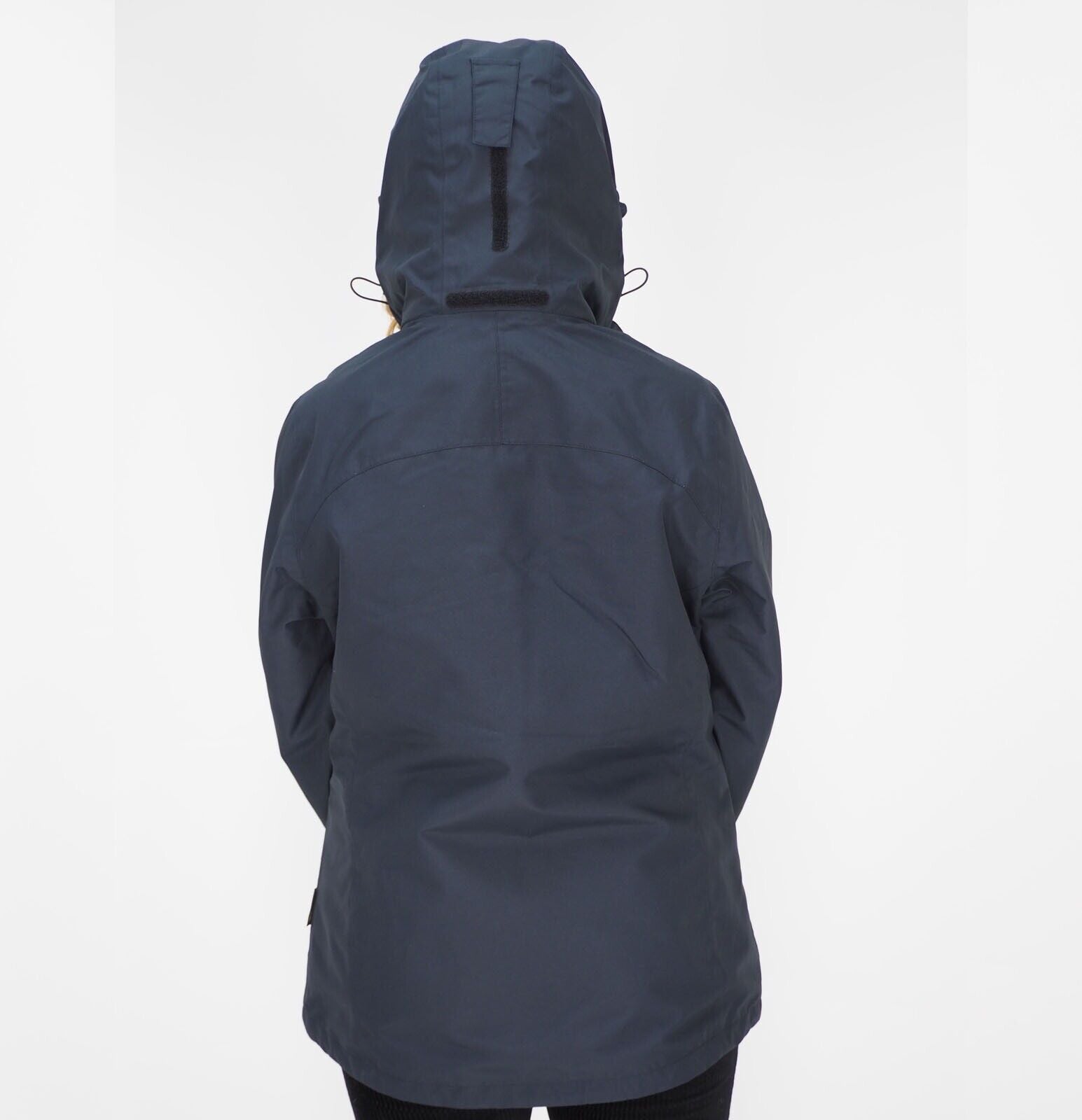 Womens Jack Wolfskin Pouring Rain 5008143 Black Warm Winter Hooded Jacket