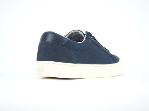 Mens Hackett London Cranfield HMS20572 Navy Blue Lace Up Casual Trainers UK 5 - London Top Style