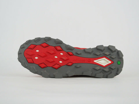 Mens Timberland Brooklyn Oxford A1Z14 Red Textile Lace Walking Hiking Trainers - London Top Style