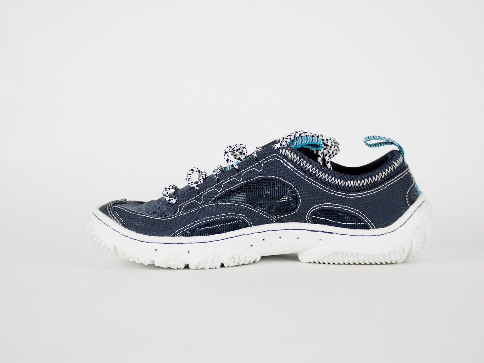 Womens Timberland Wake 58602 Navy Blue Textile Lace Up Active Walking Trainers
