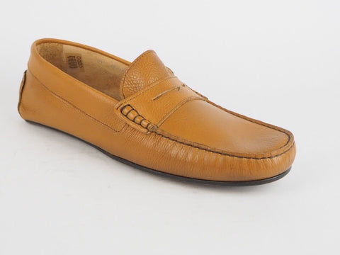 Mens Sebago Tirso Penny B161312 E Cur Tan Leather Slip On Boat Casual Shoes