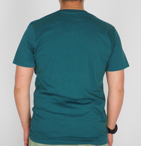 Mens Jack Wolfskin 365 1806621 Atlantic Deep Short Sleeve Light Casual T Shirt - London Top Style