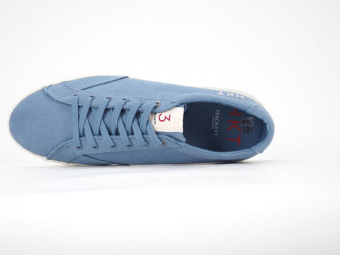 Mens Hackett LondonCanvas Sneaker HMS20824 Blue Lightweight Casual Shoes UK 10