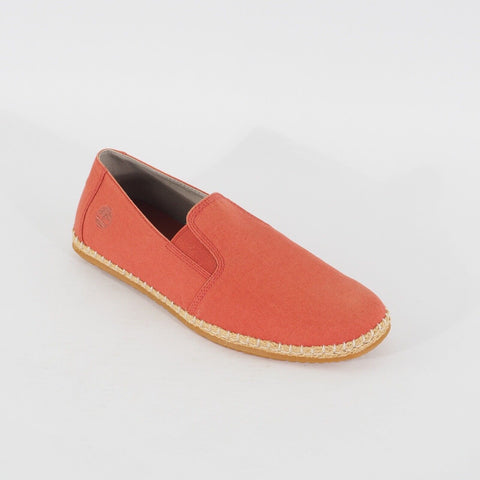 Mens Timberland Surf Edge Sym 0A233K Orange Textile Slip On Casual Walking Shoes