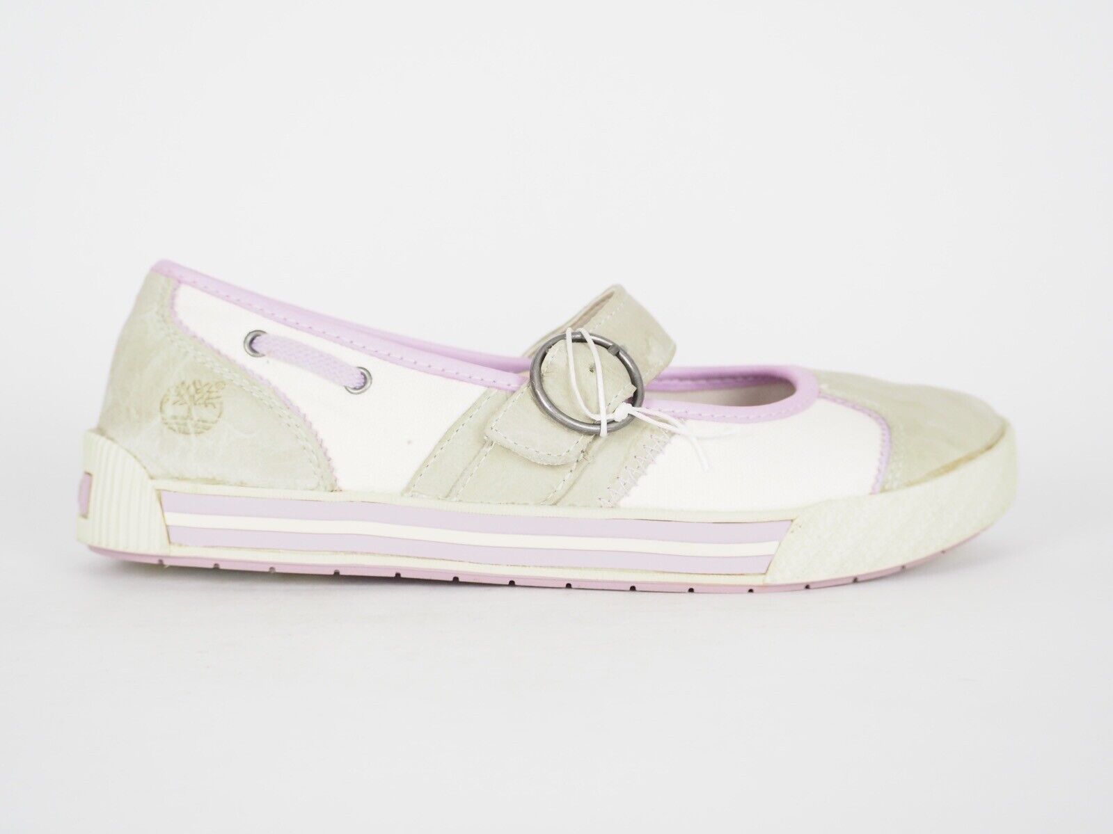 Junior Girls Timberland Metro Network 52952 Grey Leather Mary Jane Shoes UK 5.5 - London Top Style
