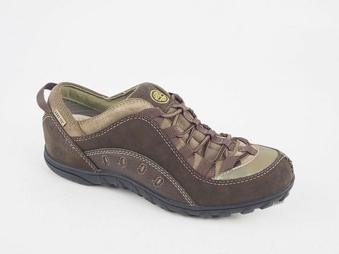 Womens Timberland Pinkham GTX 22618 Dk Brown Nubuck Trainers - London Top Style