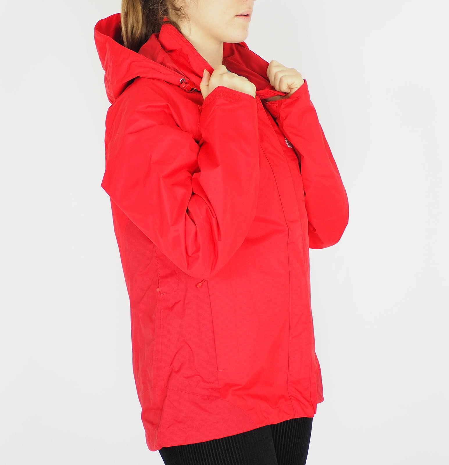 Womens Jack Wolfskin 5006521 Red Fire Zip Up Warm Windproof Ladies Hiking Jacket